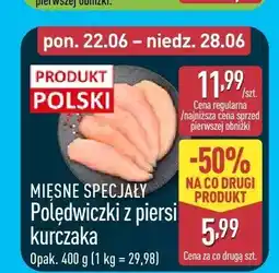 ALDI Polędwiczki z piersi kurczaka Mięsne Specjały oferta