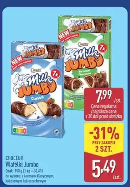 ALDI Wafelki Milk Jumbo Choceur z kremem klasycznym oferta
