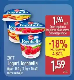 ALDI Jogurt Jogobella malina Zott oferta