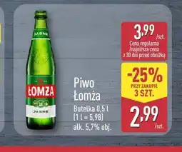 ALDI Piwo Łomża Jasne oferta