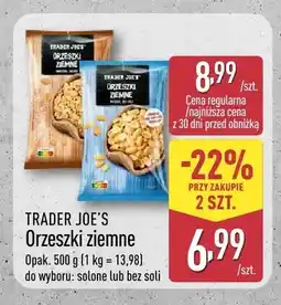 ALDI Orzeszki ziemne Trader Joe's solone oferta
