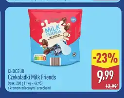 ALDI Czekoladki Milk Friends z kremem mlecznym i orzechami Choceur oferta