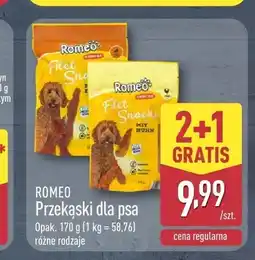 ALDI Przekąska dla psa Romeo Filet Snacks z kurczakiem oferta
