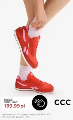 CCC Buty sportowe Reebok Glide Low oferta