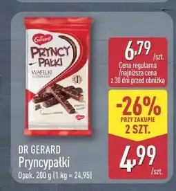 ALDI Wafelki Dr Gerard Pryncypałki oferta