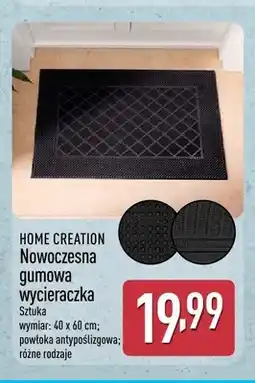 ALDI Wycieraczka gumowa nowoczesna Home Creation oferta