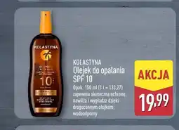 ALDI Olejek do opalania SPF 10 Kolastyna oferta