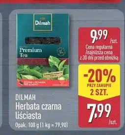 ALDI Herbata czarna liściasta Dilmah Premium Tea oferta