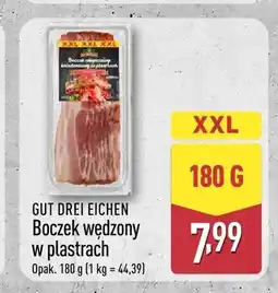 ALDI Boczek wędzony w plastrach Gut Drei Eichen oferta