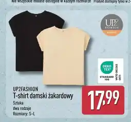 ALDI T-shirt damski żakardowy Up2fashion oferta