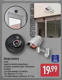 ALDI Atrapa kamery do użytku wewnątrz i na zewnątrz oferta