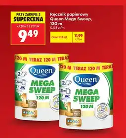Biedronka Ręcznik papierowy Queen Mega Sweep oferta
