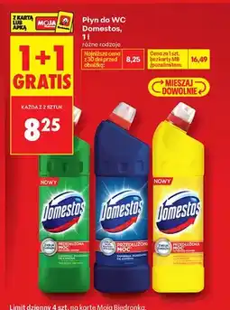 Biedronka Płyn do WC Domestos Extended Power Pine Fresh oferta