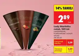 Biedronka Lody rożek Marletto czekoladowe oferta