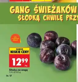 Biedronka Śliwka na wagę oferta