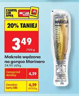 Biedronka Makrela wędzona na gorąco Marinero oferta
