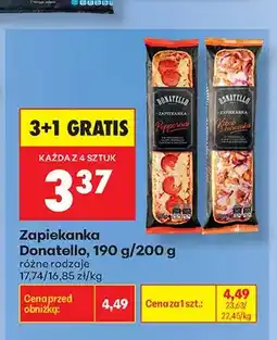 Biedronka Zapiekanka Pepperoni Donatello oferta