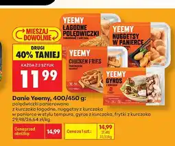 Biedronka Danie frytki z kurczaka Yeemy oferta
