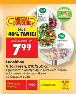 Biedronka Lunchbox z gyrosem Vital Fresh oferta