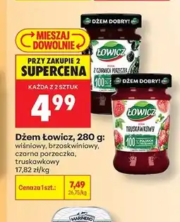 Biedronka Dżem Łowicz wiśniowy oferta