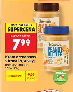 Biedronka Krem orzechowy Vitanella Smooth oferta