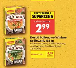 Biedronka Kostki bulionowe Winiary Królewski rosół drobiowy oferta