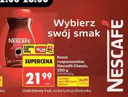Biedronka Kawa rozpuszczalna Nescafé Classic oferta