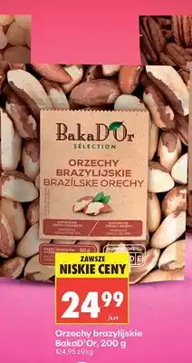 Biedronka Orzechy brazylijskie BakaD'Or oferta