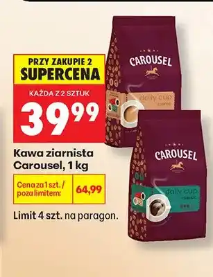Biedronka Kawa ziarnista Carousel Daily Cup Classic oferta