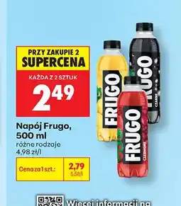 Biedronka Napój Frugo czarne oferta