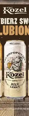 Biedronka Piwo Kozel Bílý Lehký oferta