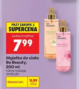 Biedronka Mgiełka do ciała Be Beauty Peony Dream oferta