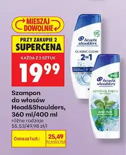 Biedronka Szampon do włosów Head & Shoulders Anti-itch oferta