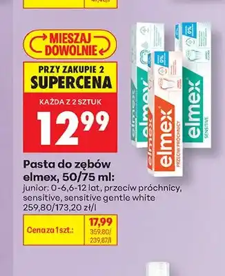 Biedronka Pasta do zębów Elmex Przeciw Próchnicy oferta