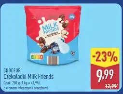 ALDI CHOCEUR Czekoladki Milk Friends oferta