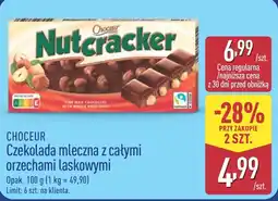 ALDI Choceur Czekolada mleczna z całymi orzechami laskowymi oferta