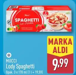 ALDI Mucci Lody Spaghetti oferta