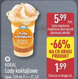 ALDI Koral Lody koktajlowe oferta