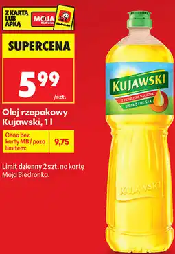 Biedronka Olej rzepakowy Kujawski oferta