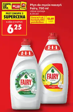 Biedronka Płyn do mycia naczyń Fairy oferta