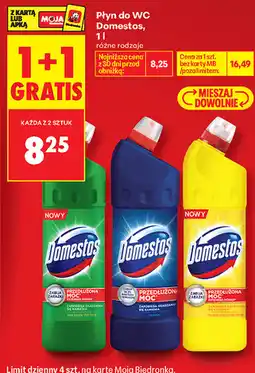 Biedronka Płyn do WC Domestos oferta