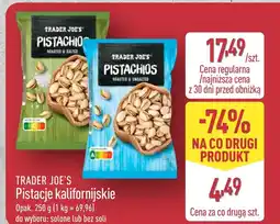 ALDI Trader joe's Pistacje kalifornijskie oferta