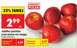 Biedronka Jabłko polskie czerwone na wagę oferta