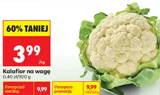 Biedronka Kalafior na wagę oferta
