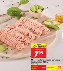 Biedronka Mięso mielone z nogi z kurczaka Kraina Mięs oferta