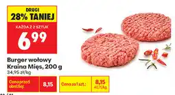 Biedronka Burger wołowy Kraina Mięs oferta