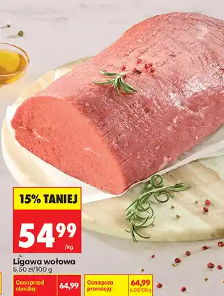 Biedronka Ligawa wołowa oferta