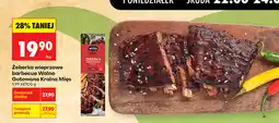 Biedronka Żeberka wieprzowe barbecue Wolno Gotowane Kraina Mięs oferta