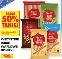 Biedronka WSZYSTKIE RURKI WAFLOWE BONITKI oferta