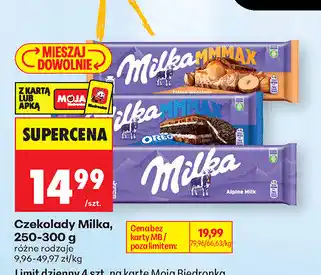 Biedronka Czekolady Milka oferta